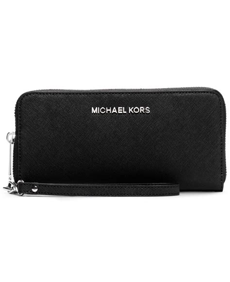 black michael kors jet set wallet|michael kors multifunction wallet.